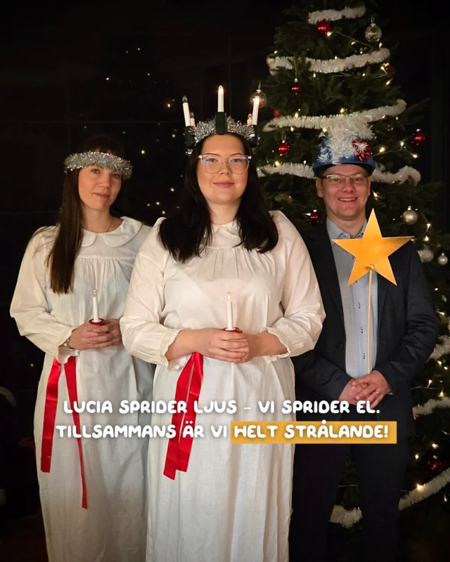 Herrfors toivottaa teille oikein loistavaa Lucia-päivää! 🕯️ Vi på Herrfors önskar er en riktigt lysande Lucia! ✨️⁠
⁠
#herrfors #lucia