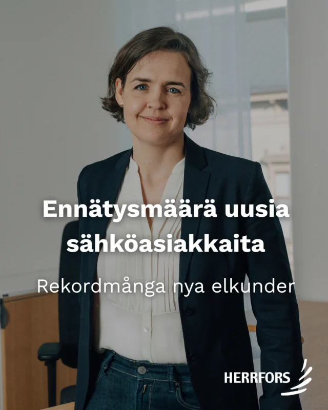 (FI/SVE) 💥Ennätysmäärä uusia sähköasiakkaita valitsee Herrforsin.⁠
⁠
Sähkösopimuksen valinnassa tarpeet ovat erilaisia. Yksi haluaa seurata markkinaa ja vaikuttaa aktiivisesti sähkökustannuksiinsa, toinen arvostaa helppoutta ja ennakoitavuutta. Meille on tärkeää tarjota vaihtoehtoja molempiin tarpeisiin.⁠
⁠
Spot+-sopimuksessa asiakas voi kiinnittää haluamansa osan sähkönkäytöstään valitsemilleen ajanjaksoille. Herrfors Verkon alueella tarjolla ovat myös Vakaa ja Vakaa+.⁠
⁠
Myyntijohtajamme Johanna Övergaard kertoo artikkelissa asiakkaiden erilaisista toiveista, hintakiinnityksen mahdollisuuksista ja siitä, mitä sähkösopimuksen valinnassa kannattaa huomioida.⁠
⁠
🔸Lue koko artikkeli verkkosivuiltamme: www.herrfors.fi⁠
⁠
//⁠
⁠
💥Rekordmånga nya elkunder väljer Herrfors.⁠
⁠
Behoven ser olika ut när det gäller elavtal. En kund vill följa marknaden och aktivt påverka sina elkostnader, en annan värdesätter enkelhet och förutsägbarhet. För oss är det viktigt att erbjuda alternativ för båda.⁠
⁠
Med Spot+ kan kunden prissäkra en valfri del av sin elanvändning för de perioder som passar den egna situationen. Inom Herrfors Näts område finns också Stabil och Stabil+.⁠
⁠
I artikeln berättar vår försäljningsdirektör Johanna Övergaard om kundernas olika önskemål, möjligheterna med prissäkring och vad som är bra att tänka på när man väljer elavtal.⁠
⁠
🔸Läs hela artikeln på vår webbplats: www.herrfors.fi⁠
⁠
#herrfors #pörssisähkö #börsel #spotel
